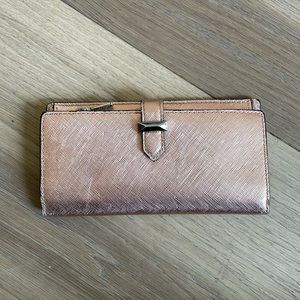 Gorgeous Rebecca Minkoff Rose Gold Wallet!